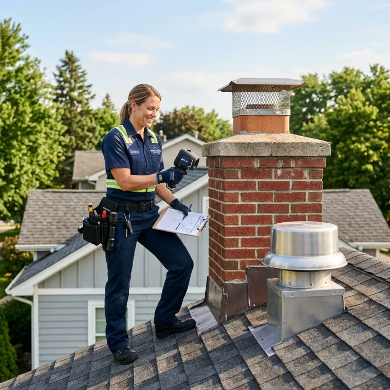 Technician removing a deceased bird from an indoor space in Upwey